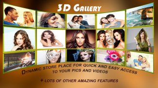 3D Photo, Video Gallery Editor screenshot 2