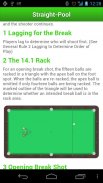 Billiard Rules screenshot 1