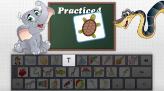 Clever Keyboard: ABC Learning screenshot 1