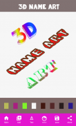 3D Name Art screenshot 6