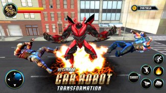 Grand Robot Car Transform 3D Game screenshot 1