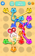 Tangled Line-Knot Untie Puzzle screenshot 1