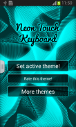 Neon Sentuh Keyboard screenshot 1