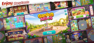 Garden Affairs: Design & Match screenshot 2
