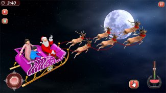 Christmas Flying Santa Gift screenshot 2