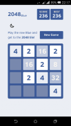 2048 BLUE screenshot 1