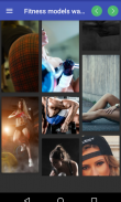 Fitness models wallpapers screenshot 1