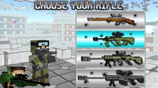 American Block Sniper Survival screenshot 1