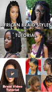 AFRICAN BRAIDS AND TUTORIAL 2020 screenshot 1