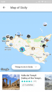 Sicilia Travel Guide in English with map screenshot 4