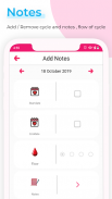 Live Period Tracker - Ovulation Calendar screenshot 1