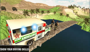 Army Ambulance Driving Rescue Operation screenshot 9