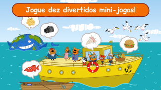Kid-E-Cats: Mar e Tesouro do Pirata! Jogos Kids screenshot 5