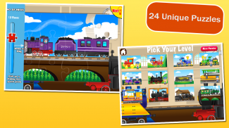 Train Puzzles for Kids screenshot 3