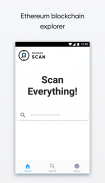 Blockchain explorer for Ethereum : BANKEX Scan screenshot 0