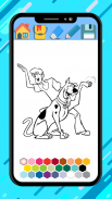 Scooby coloring doo cartoon ga screenshot 2