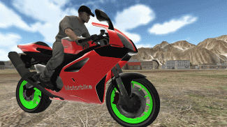 estrella de carreras de motos - juego de policía screenshot 2
