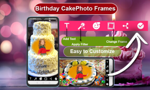 Editor foto kue ulang tahun screenshot 4