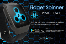 Fidget Spinner - Watch Face screenshot 1