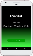 Marikit Song Lyrics screenshot 0