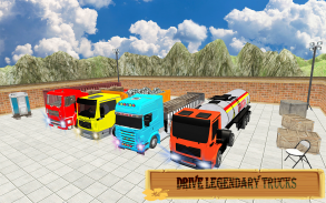 Mud Driving Simulation Cargo Truck 3d: Truck Games screenshot 0