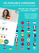 Teman Internasional Baru - Kencan - Bahasa: LEEVE screenshot 8