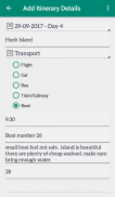 Itinerary Planner screenshot 3