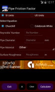 Pipe Friction Factor Free screenshot 0