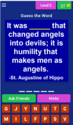 Saint Quotes (Catholic Game) screenshot 6