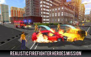 Firefighter Truck 911 Rescue: Emergency Driving screenshot 11