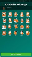 Fox Stickers WAStickerApps screenshot 4