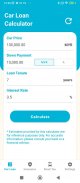 Car Loan Calculator (Malaysia) screenshot 0