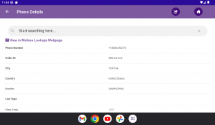 Melissa Lookups screenshot 12