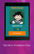 My Hero Academia Character Quiz screenshot 8