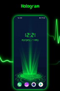 Digital Clock Live Wallpaper screenshot 12