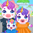 Mini Town: Baby Unicorn Games