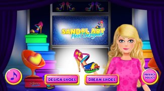 Sandal Art: Heel Design screenshot 3