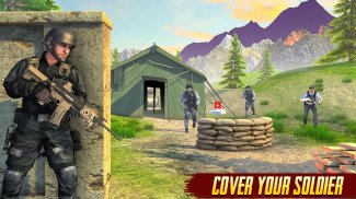 بندقية الحرب ألعاب الرماية - ألعاب مجانية screenshot 1