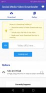 Social Media Video Downloader screenshot 1
