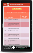 Zero & Low Cholesterol Foods screenshot 7