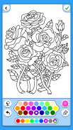 Colorir adultos: Flores screenshot 3