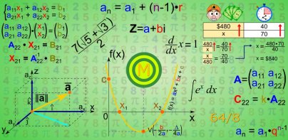 Fórmulas Matemáticas