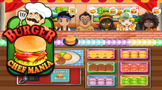 bánh burger đầu bếp mania screenshot 0