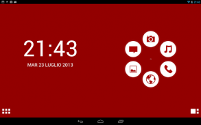 Basic Red Theme for Smart Laun screenshot 0