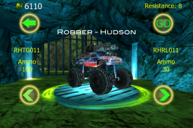 deli canavar kamyon savaşçı 3D screenshot 0