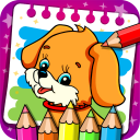 Coloring & Learn Animals Icon