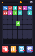 Throw the number : Merge Puzzle screenshot 2