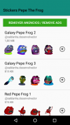 Figurinhas Pepe the Frog -  Stickers WastickerApps screenshot 4