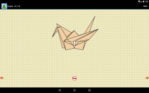 Instruções para Origami Free screenshot 9
