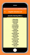 English Adverbs List screenshot 5